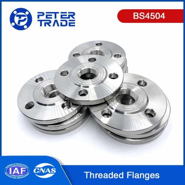 CODE 113 BS4504 PN10 Carbon Steel/ Stainless Steel Threaded Pipe Flange DN 10 To