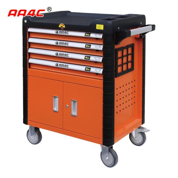 AA4C 168pcs Auto repair Tool cabinet trolley Garage Cabinet tool shelf hardware hand tools auto repair worktableJ1-B4316