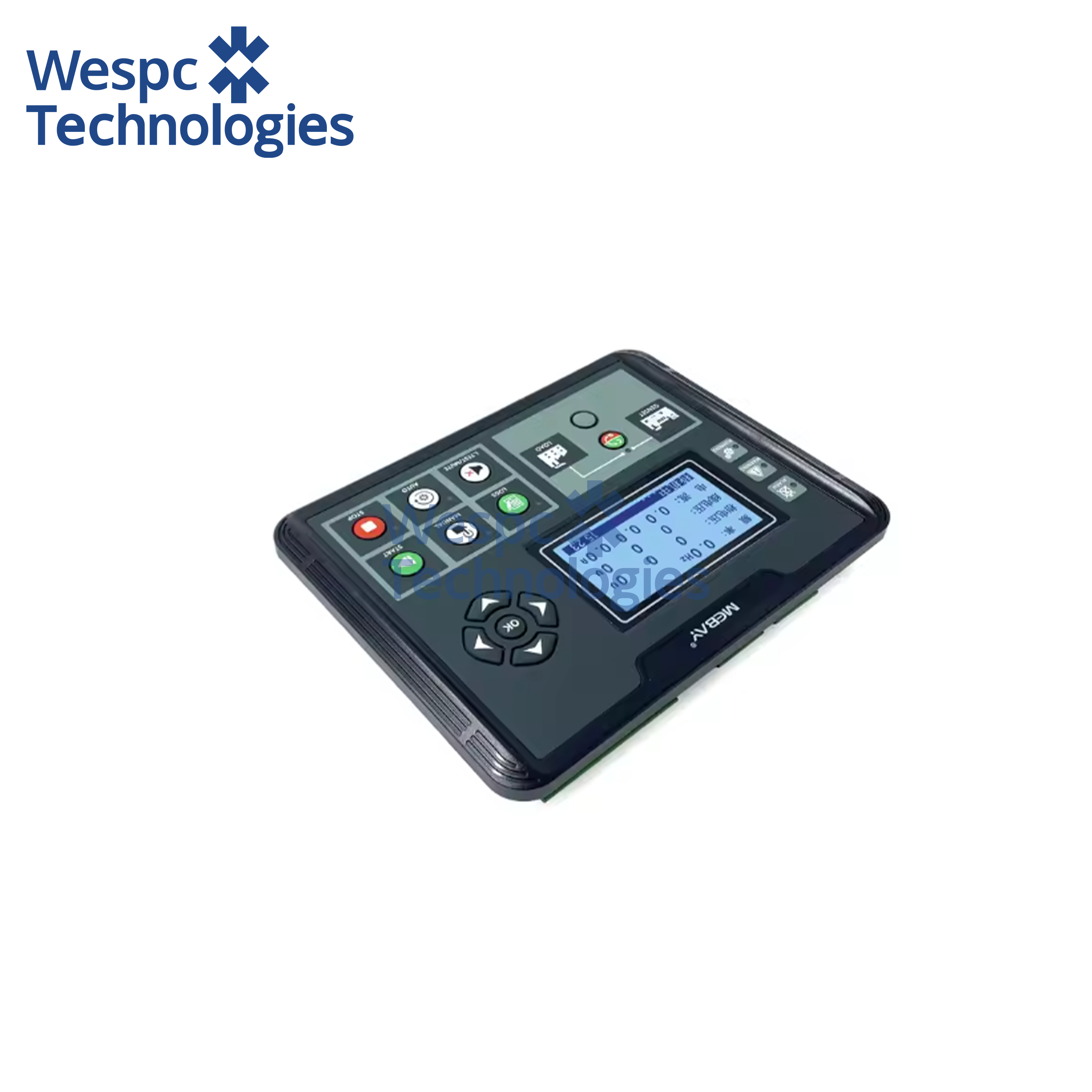 WESPC Orignal DC52DR MK3 Genuine Diesel Generator Set Controller Control Panel