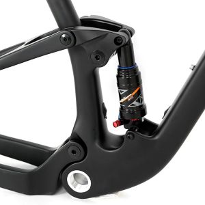 OEM 15" 17" 19" Carbon Fiber MTB Frame With Rockshox Rear Shox