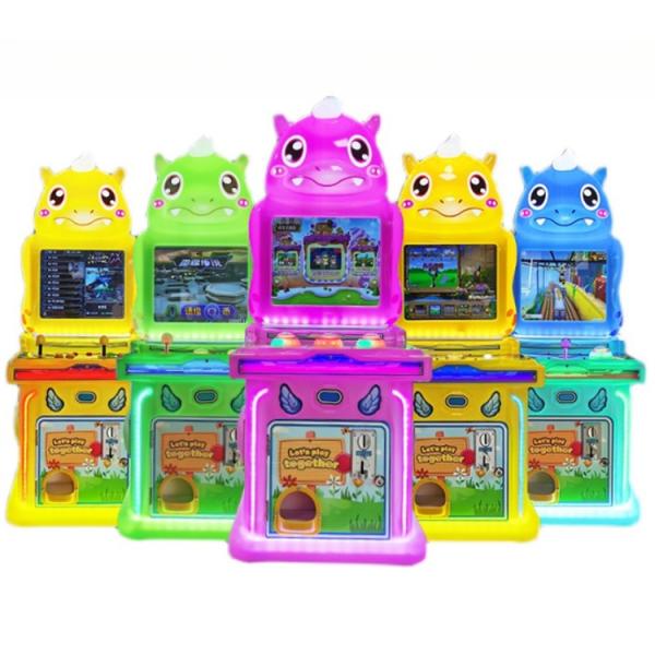 Dreamland Happy kids bus coin operated single go fishing arcade video game machine for sale