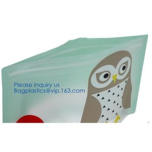 China Biodegradable Portable reusable snack storage bag keep food fresh,Eco-friendly FDA Grade Reusable Zip Seal Lock Freezer on sale