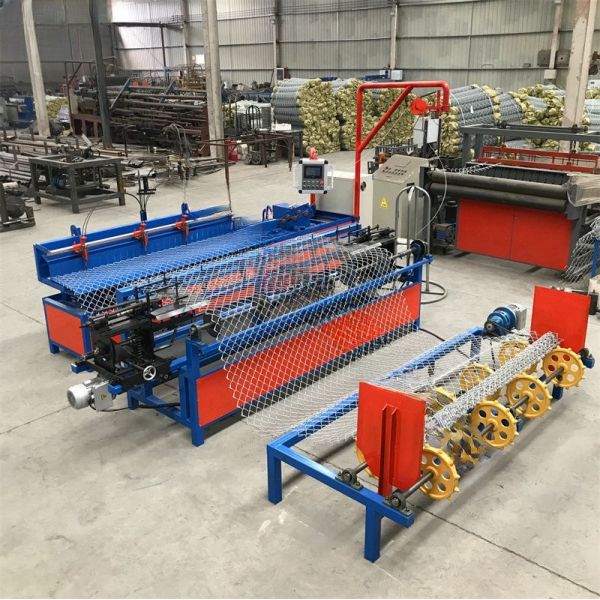 Quality Automatic Single Chain Link Fence Weaving Machine High Durability 220V/380V wholesale