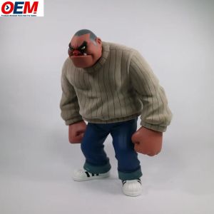 OEM factory custom making 3d printing soft plastic figure custom vinyl toy