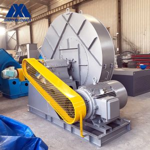 China Abrasion Resistant Induced Draught Fan V Belt Driven Centrifugal Fan on sale