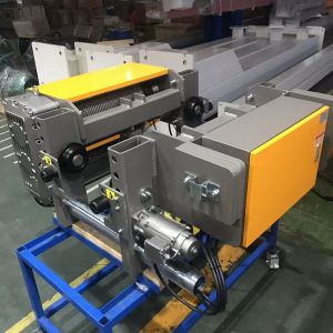 10ton 15m Single Girder Low Headroom Electric Wire Rope Hoist With C-shaped