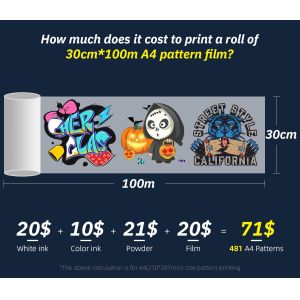 Ingani 12in DTF Powder Shaker and Dryer A3 A4 Dtf Printer Printing Machine 30cm