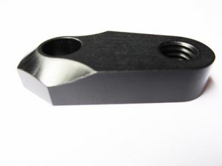 CNC Custom Precision RC Planes Parts Aluminum Anodized Black