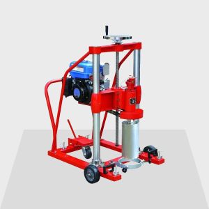 3600r/min Diamond Drilling Tool 200mm Trailer Gasoline Drilling Machine 400Kg