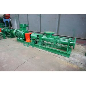 Adjustable Pressure Sludge Screw Pump 10m³/H ExdIIBt4 4kw