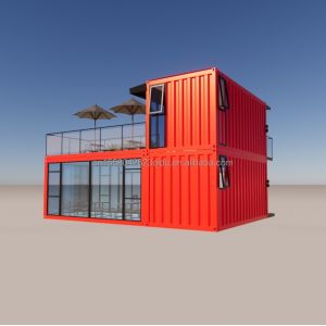 Pingui Customized 20ft/40ft Galvanized Steel Square Tubes Shipping Container