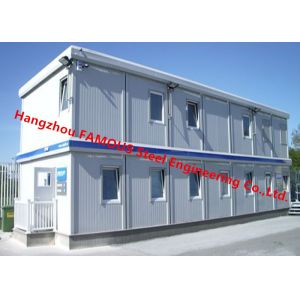 Modern Steel Frame Modular Prefab Container House For Site Office And Temporary