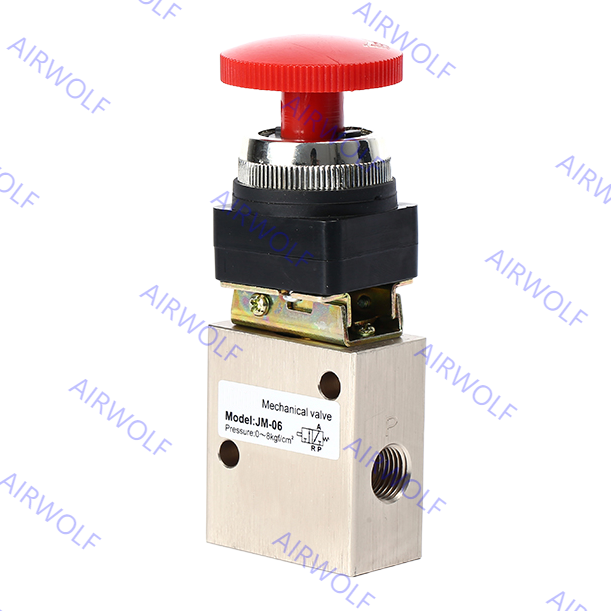 JM-05, JM-06, JM-06A, JM-07 Sunrise JM Series 3/2 way Mechanical Manual Valves 1