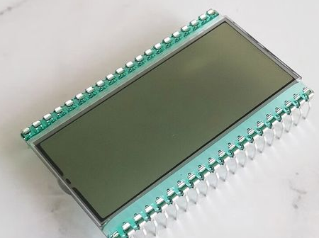 Cheap TN Positive Reflective Monochrome LCD Display Black Digits Custom Segment for sale