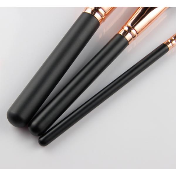 Vegan Synthetic Hair Makeup Brushes 27Pcs With Forest Wood Handle