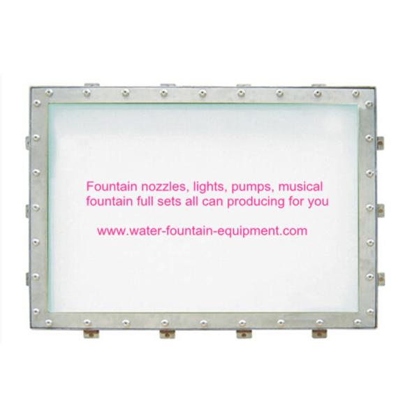 Underwater Observation Window Swimming Pool Accessories Rectangular And Round