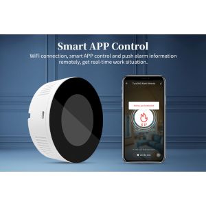 Wifi Tuya Smart Natural Gas Detector Methane Leak Alarm Monitor Sensor For Home