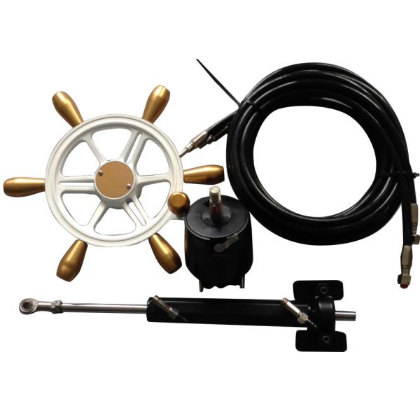 Quality Hydraulic Boat Steering System Includes Two Tubes In Length Of 8 Meters wholesale