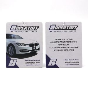 Edge Printing Customized Hanging Paper Air Freshener