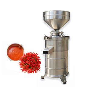big capacity 300 kg corundum stone fresh chilli paste grinding machine/soy
