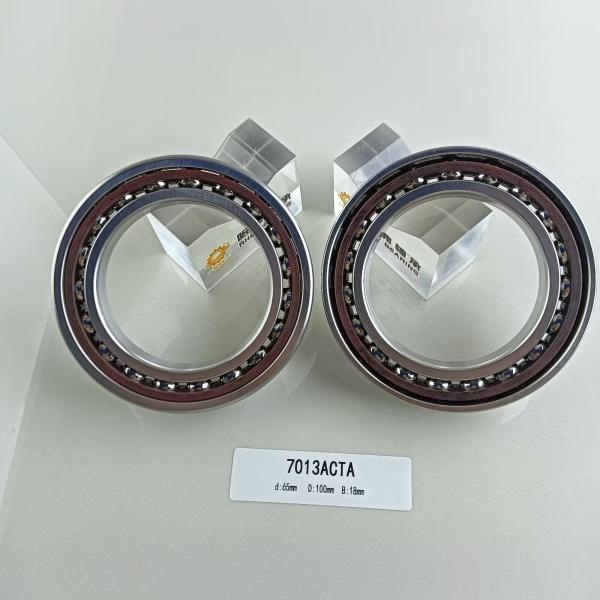 Single Row 65*100*18mm Angular Contact Ball Bearing 7013AC for Machinery Repair Shops