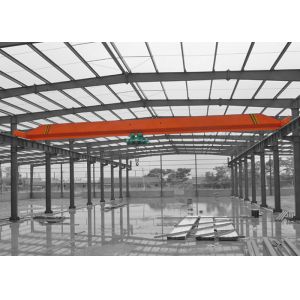 Warehouse 10 Ton Single Beam Overhead Crane IP54 Protection Grade CE