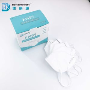 China Non Irritating 5 PLY White Dustproof KN95 Face Mask on sale