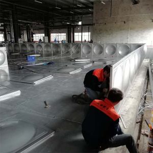 SUS304 Stainless Steel Modular Strong Long Working Time Water Storage Tank