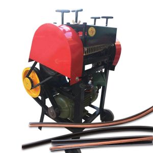 Multifunctional Copper Wire Stripping Machine for Separating Copper and Rubber