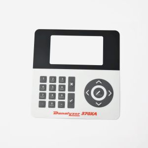 Durable Custom Membrane Keypad Switch With Top Embossing 3M Adhesive