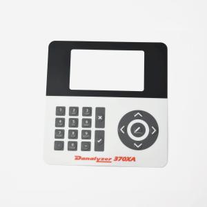 Cheap Durable Custom Membrane Keypad Switch With Top Embossing 3M Adhesive for sale