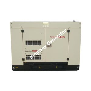 20KVA ISUZU Diesel Engine Generator Set Silent Type 3 Phase 50HZ