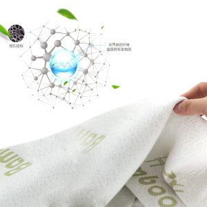 Tri Fold Design Charcoal Foam Mattress With Bamboo Fiber Fabric