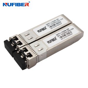 Cheap Optical Transceiver 10G SFP+ SR Duplex MMF 850nm 300m LC compatible with Juniper/Cisco/MikroTik for sale