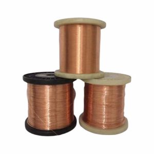 Golden High Temperature Enamelled Round Element Copper Wire C1020 C1201 C1220