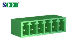 Cheap Pitch 3.81mm pin header PCB Pluggable Terminal Block for sale