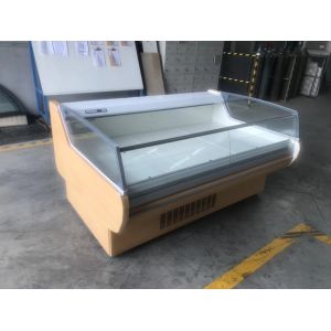 Top Opening Refrigerated Meat Display Cases Fridge With Plug In Panasonic