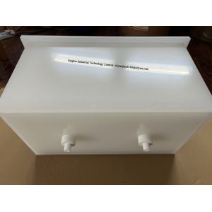 Double PTFE Etching Tank With PTFE Heater And Control Box For Etching Process