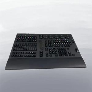 Cheap DMX512 Light Controller Motorized Faders OnPC Command Wing Controller With RGB Backlit Encoder for sale