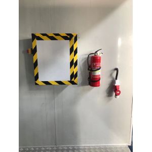Convenient Spray Painting Mobile Container Spray Booth Garage Spray Booth For