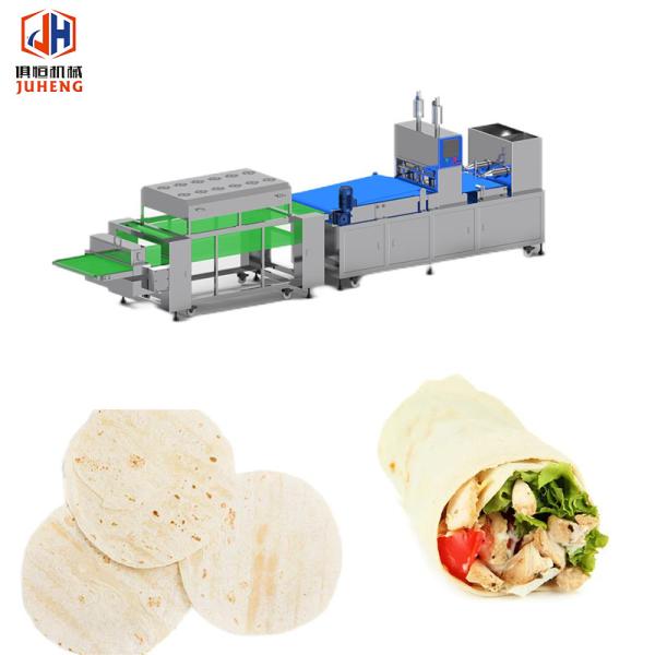 1500pcs/H Compact Tortilla Machine Roti Chapati Tortillas Making Flatbread