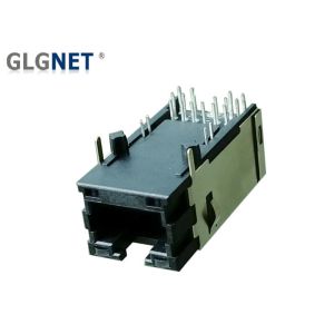 UPOE Plus DIP Latch Up Rj45 Connector With Magnetics 1000 Base T Magnetic