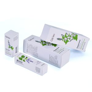 Custom Paper Box with CMYK Printing and MOQ 1000Pcs for Luxury Skincare