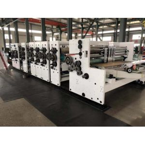 3 Ply Flexo Printer Slotter Carton Boxes Making 80pcs/Min