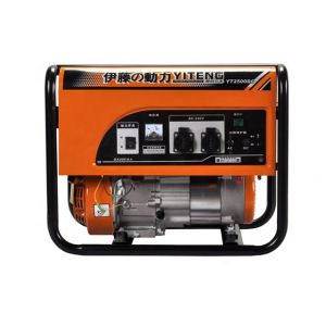 Single Phase 2KW Small Portable Gasoline Engine Generator with 50hz Frequency