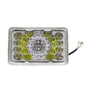 China YAYE High Power 18 Beads Motorcycle LED Square Headlight with 1800LM Brightness and 50000 Hours Lifespan on sale