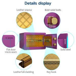 Colorful Home Dual Alarm System Security Safe Box YB/SC-25