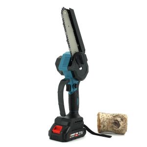 Cheap Brushless Mini Chainsaw Cordless 6 Inch Portable Easy To Prune Cutting Chainsaw Electric Handheld for sale