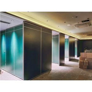 Sturdy 6061-T6 Profiles and Q235 Steel Frame Sound Proof Partitions with 304 Stainless Steel Heavy-Duty Rollers