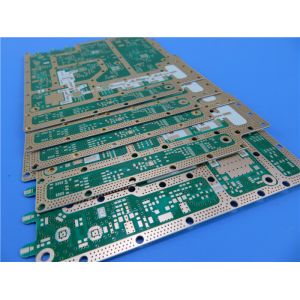 Precision 2 Layer RF PCB Built On 20mil RO4534 Material With Immersion Gold